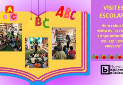 VISITA ESCOLAR A LA BIBLIOTECA DE NOVELDA
