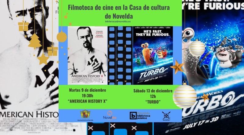 Filmoteca de cine en la Casa de cultura de Novelda