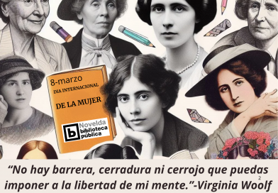 🌸 Programación «Día Internacional de la Mujer», Biblioteca Pública de Novelda 🌸