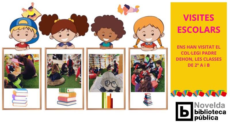 VISITA ESCOLAR A LA BIBLIOTECA DE NOVELDA