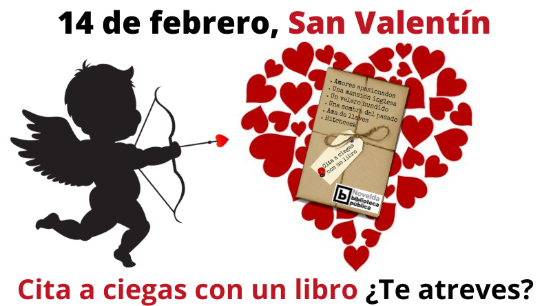 ¡Llega San Valentín y la Biblioteca Pública de Novelda te propone una cita muy especial! 💘📚