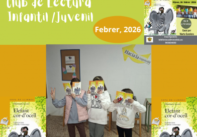 📚✨ TROBADA Club de Lectura Infantil/Juvenil – febrer 2026.