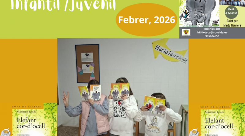 📚✨ TROBADA Club de Lectura Infantil/Juvenil – febrer 2026.