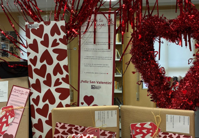 San Valentín, en la Biblioteca Pública de Novelda. San Valentín, en la Biblioteca Pública de Novelda.