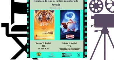Filmoteca de cine en la Casa de cultura de Novelda