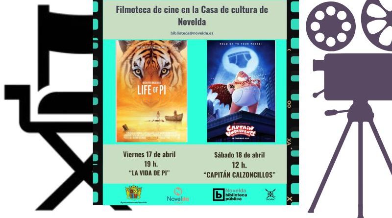 Filmoteca de cine en la Casa de cultura de Novelda
