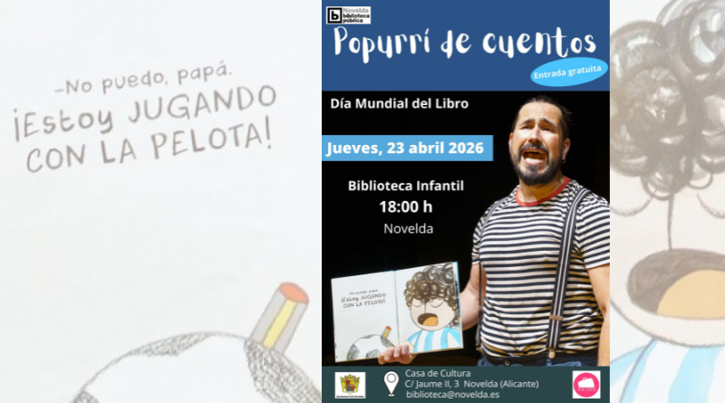 Popurrí de cuentos por el Día Internacional del Libro.