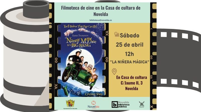 FILMOTECA DE CINE EN LA CASA DE CULTURA DE NOVELDA