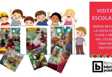 VISITA ESCOLAR A LA BIBLIOTECA DE NOVELDA