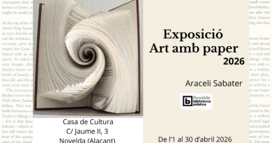 ✨ II Exposició “Art amb paper”