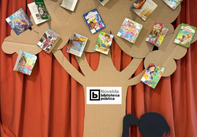 Escenario fotográfico por el Día Mundial del Libro.