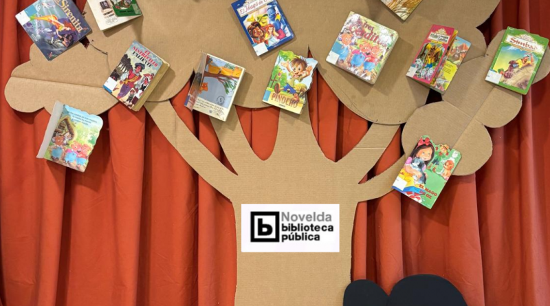 Escenario fotográfico por el Día Mundial del Libro.