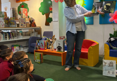 Visita guiada a la Biblioteca Infantil, colegio Oratorio Festivo – 4 años A